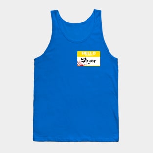 Hello My Name is Slayer Tank Top